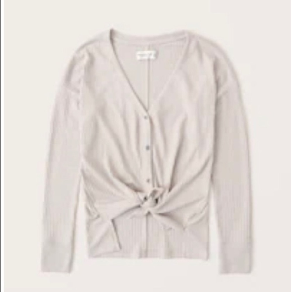 A+F Cozy Waffle Button-Up Top